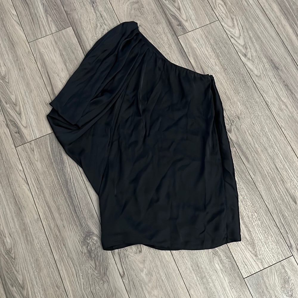 Aiden mattox one sleeve dress